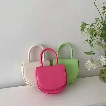 Летняя универсальная сумка-седло Ins, текстурная мини-сумка через плечо, сумка-мешок Niche, женская, новый стиль, тренд