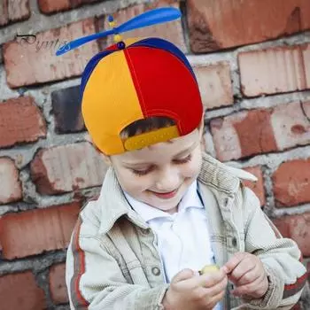 Летняя женская бейсболка с разноцветным радужным блоком и декором в виде пропеллера, с длинными полями для кемпинга, пешего туризма, рыбалки, скалолазания A