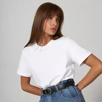 Летняя женская футболка, базовые модные однотонные женские свободные топы с короткими рукавами, рубашки, топы XXXXL белый
