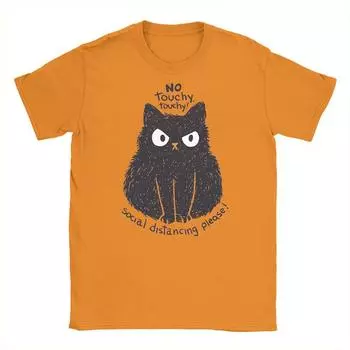 Летняя женская футболка розового цвета без обидчивого кота, топы с рисунком, забавные милые мультяшные y2k, хлопковые футболки с короткими рукавами высокого качества, удобные футболки большого размера 4XL