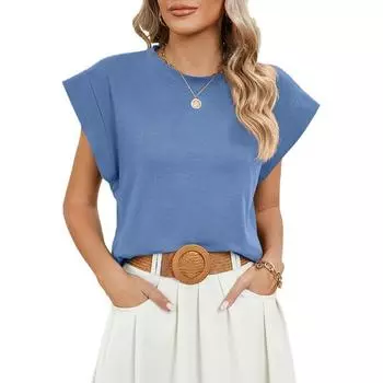 Летняя женская футболка с коротким рукавом, новая мода, сплошной цвет, повседневные свободные элегантные женские топы с круглым вырезом и рукавами реглан, простые однотонные футболки 621 S чёрный