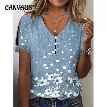 Летняя женская футболка с короткими рукавами и принтом в этническом стиле S оранжевый