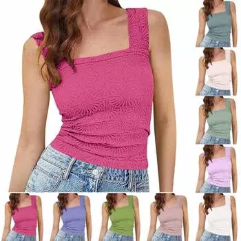 Летняя женская кружевная майка-топ с лифом, женская сексуальная облегающая майка-топ без рукавов XS абрикосовый