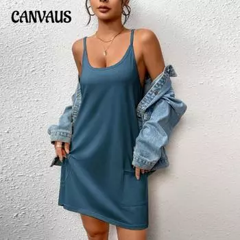 Летняя женская мода новое домашнее платье с подвеской пижама S чёрный