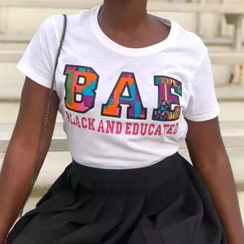 Летняя женская мода с буквенным принтом, футболка с короткими рукавами, повседневные топы L