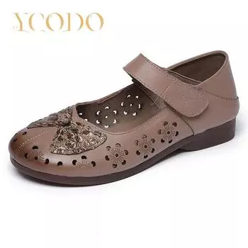 Летняя женская обувь, дышащие сандалии с открытым носком и бантом, женские сандалии 41 чёрный