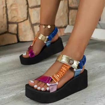 Летняя женская обувь на плоской подошве, комплект пляжных сандалий из пеньковой веревки, уличные универсальные повседневные тапочки, женские сандалии большого размера 36