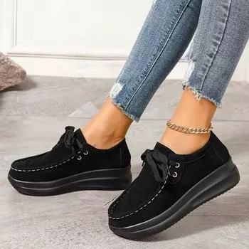 Летняя женская повседневная обувь, кожаные лоферы на мягкой подошве без шнуровки на плоской подошве, женские кроссовки, дышащие женские мокасины с отверстиями 36
