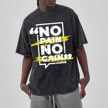 Летняя женская стираная футболка без букв с принтом граффити, повседневный дизайн, короткий рукав, унисекс, свободные футболки S