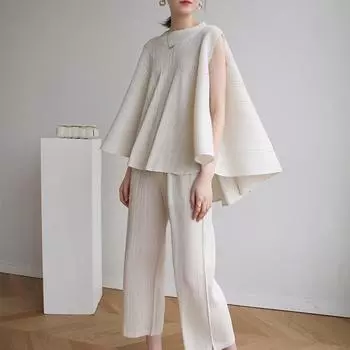 Летняя женская свободная плиссированная футболка без рукавов, однотонная повязка на шею, пляжный стиль, свободные топы, одежда One Size чёрный