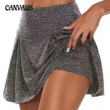 Летняя женская юбка больших размеров с однотонными низами S белый