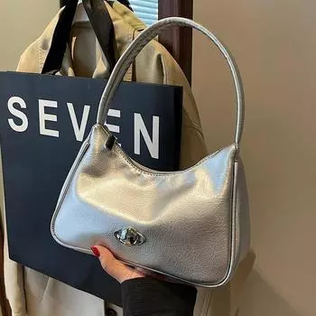 Лето 2023, новая французская нишевая сумка для женщин, универсальная, высококачественная и текстурированная, популярная в Интернете, модная сумка через плечо и подмышки