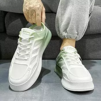 Лето 2023, новые дышащие повседневные маленькие белые туфли для ленивых, на один шаг, без каблука, модная спортивная обувь Baotou Half Tuo 39