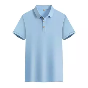 Лето 2023, новые мужские рубашки поло, высококачественная дышащая рубашка поло для отдыха, топы из спандекса с короткими рукавами, мужская футболка-поло S