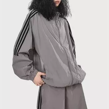 Лето 2024 г. Легкий комплект из куртки и брюк из искусственного шелка — дышащий, с защитой от ультрафиолета, в корейском стиле XXL