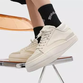 Лето 2024 года. Новые дышащие, удобные, спортивные, уникальные и стильные повседневные модные туфли с толстой подошвой и круглым носком 39 бежевый