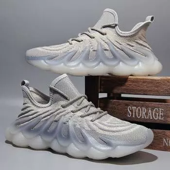 Лето 2024 года, новые мужские туфли из хлопчатобумажной ткани, повседневная дышащая студенческая спортивная обувь, модная обувь из вулкана, модная обувь из кокоса 39