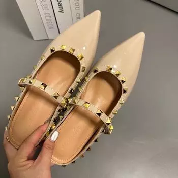 Лето 2024 года, новые женские туфли-лодочки Naked Pointed из мягкой лакированной кожи, модные универсальные туфли Half Tug 35 абрикосовый