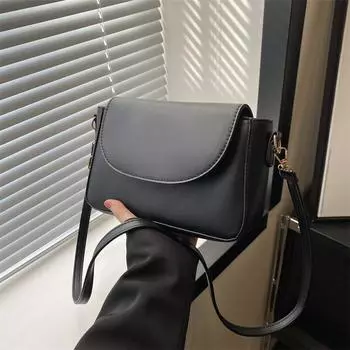 Лето 2024 года, новый тренд, модная персонализированная женская сумка через плечо, в этом году популярная мода, сумка для поездок на работу Xiaoxiangfeng чёрный