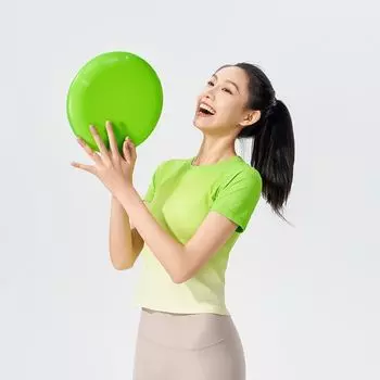 Лето 2024 Новое поступление Градиентный цвет Красивые топы с коротким рукавом Быстросохнущая футболка Бег Спорт Фитнес Одежда для йоги Женщины Green L