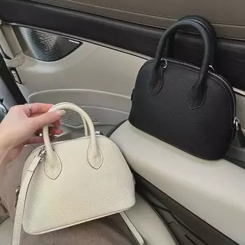 Лето 2025 г. Женская корейская сумка-чехол на одно плечо из высококачественной кожи белый