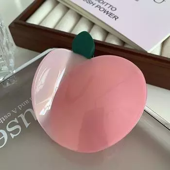 Лето Новая Мода Фруктовые Аксессуары для Волос Милые Сладкие Разноцветные Яблоко Персик Ацетатный Акулий Зажим Для Женщин Девочек Hair Claws