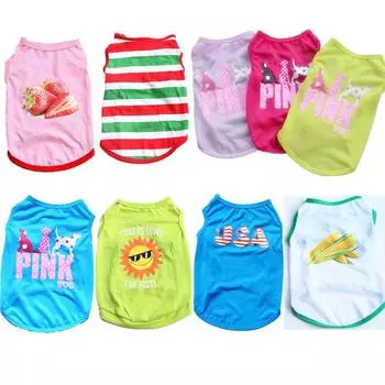 Лето-весна, жилет, одежда для маленьких домашних собак, костюм, футболка с буквами для щенков XS темно-синий
