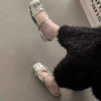 Летом 2024 года в моду войдут новые балетки в стиле феи для женщин из шелка и атласа с туфлями-мешками. 35 розовый