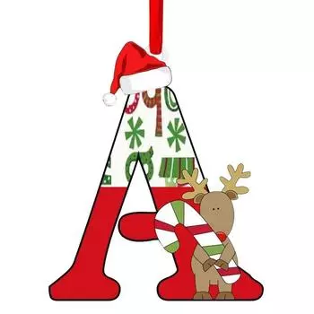 Letter Acrylic Charming Ornaments For Christmas Tree Home Decoration And Parties 1