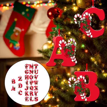 Letter Pendants Christmas Ornaments, Easily Hanging, Practical Decorations for