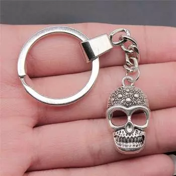 Летучая мышь крест череп брелки девушка ювелирные изделия выпускной новый в подарки для A02-1pcs-35x20mm