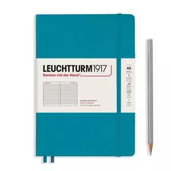 Leuchtturm Блокнот A5 Линованный Океан 365494 Официальный Импорт