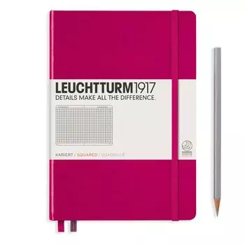 Leuchtturm Блокнот А5 Сетка Ягодный 344808