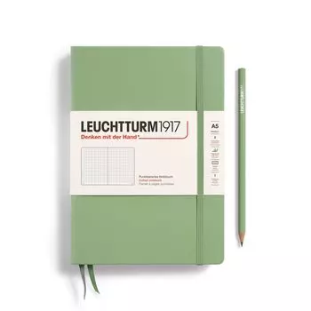 Leuchtturm Note A5 Dot Graph Sage 361584 Genuine Imported Product