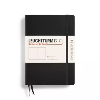 Leuchtturm Note A5 Plain Black 311333 Genuine Imported Product