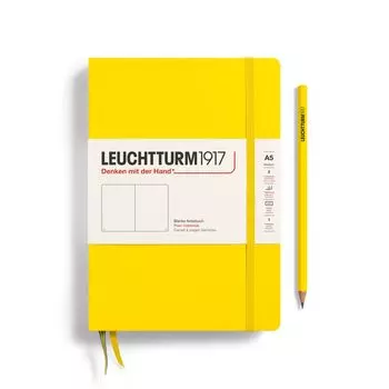 Leuchtturm Note A5 Plain Lemon 344801 Обычный импортный продукт