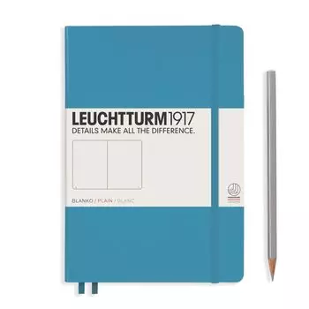 Leuchtturm Note A5 Plain Nordic Blue 354587