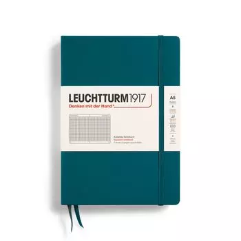 Leuchtturm Note A5 Square Pacific Green 359693 Обычный импортный продукт
