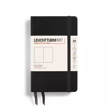 Leuchtturm Note A6 Plain Black 317257 Оригинальный импортный продукт