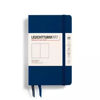 Leuchtturm Note A6 Plain Navy 342920 Regular Imported Product
