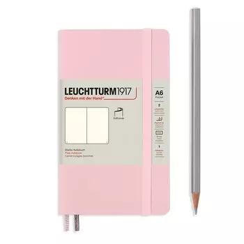 Leuchtturm Note A6 Plain Soft Cover Powder 363950 Genuine Imported Product