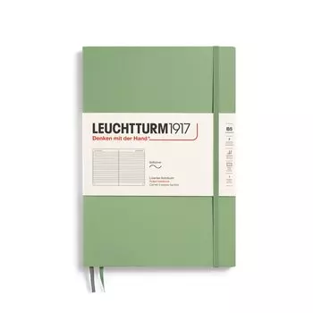 Leuchtturm Note B5 Horizontal Ruled Soft Cover Sage 363927 Genuine Imported Product