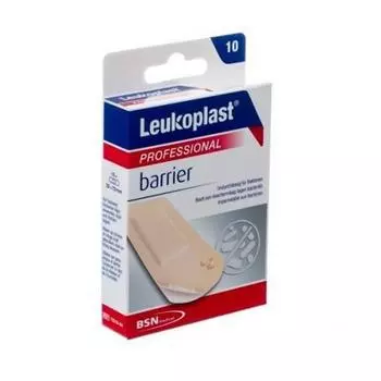 Leukoplast Barrier Ap?ito Adhesivo Impermeable 75x22 Mm 10 Unidades Bsn Medical