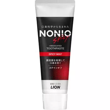 ЛЕВ НОНИО (Нонио) Зубная паста HAMIGAKI с пряной мятой 130 г (Квази-лекарство) Предотвращение неприятного запаха изо рта. Нанесите необходимое количество средства на зубную щетку и используйте.. Плохой