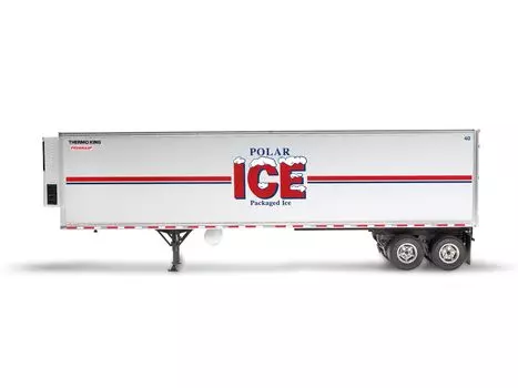 Level 4 Model Kit Fruehauf Refrigerated Trailer Polar ICE Scale Model Revell 40 1/32