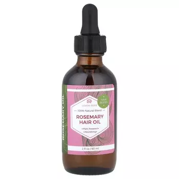 Leven Rose, Масло для волос с розмарином, 2 жидких унции (60 мл)
