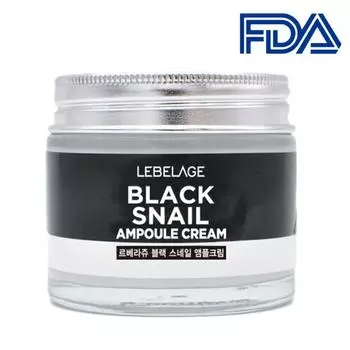 Leverage Black Snail Ampoule Cream – интенсивное восстановление и увлажнение кожи