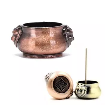 Лев курильница церковная тарелка держатель для конусных палочек