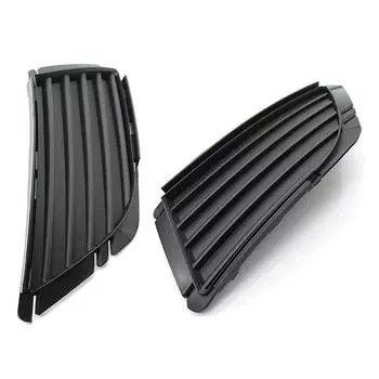 Левая + Правая Накладка / Защита Противотуманной Фары Переднего Бампера для Vauxhall Corsa C 2003-06