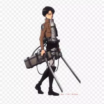 Леви Акерман Акерман клипарт нашивки для одежды большие аниме нашивки теплопередача виниловые наклейки железные переводные картинки для одежды